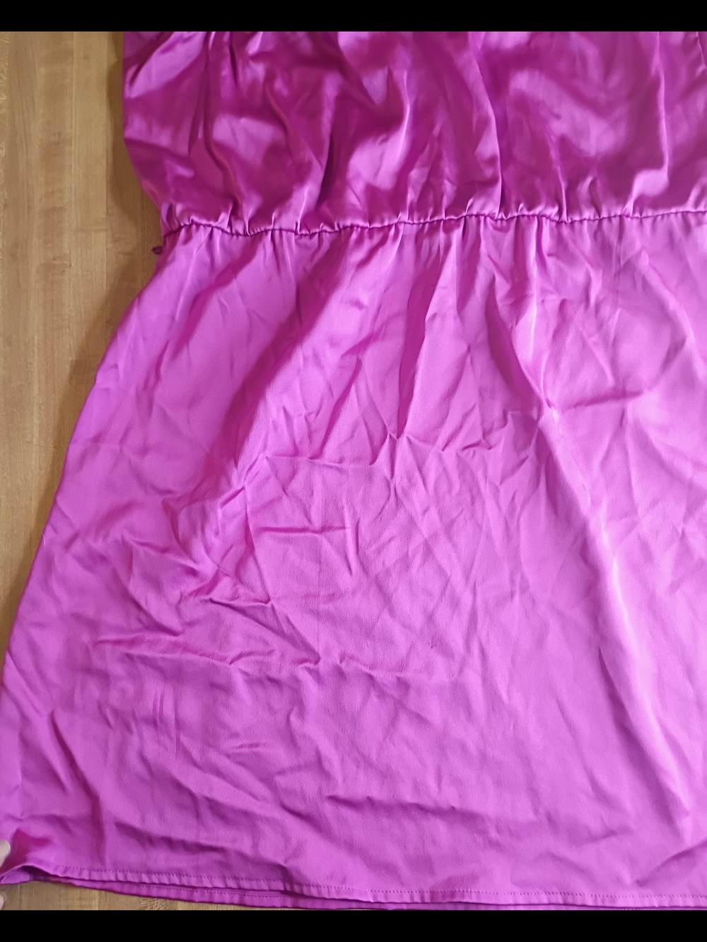 Fred David Magenta Ruffle Mini Dress - Picture 12 of 12